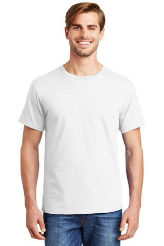 Hanes Essential-T 100% Cotton T-Shirt (White)