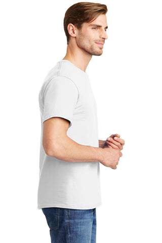 Hanes Essential-T 100% Cotton T-Shirt (White)