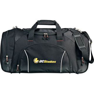 Printwear Triton Weekender 24" Carry-All Duffel Bag (Black)