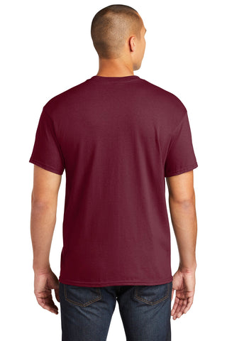 Gildan Heavy Cotton 100% Cotton Pocket T-Shirt (Maroon)