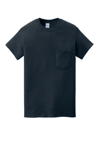 Gildan Heavy Cotton 100% Cotton Pocket T-Shirt (Navy)