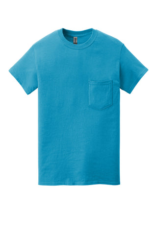 Gildan Heavy Cotton 100% Cotton Pocket T-Shirt (Sapphire)