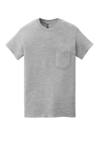 Gildan Heavy Cotton 100% Cotton Pocket T-Shirt (Sport Grey)
