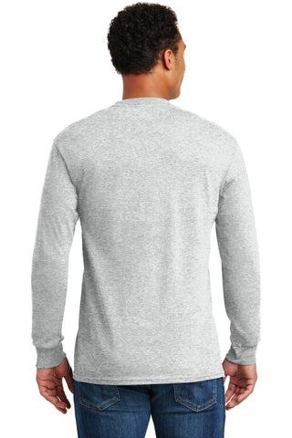 Gildan Heavy Cotton 100% Cotton Long Sleeve T-Shirt (Ash)