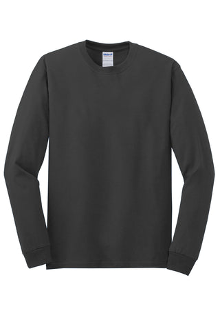 Gildan Heavy Cotton 100% Cotton Long Sleeve T-Shirt (Charcoal)