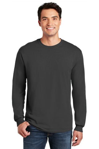 Gildan Heavy Cotton 100% Cotton Long Sleeve T-Shirt (Charcoal)