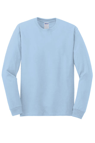 Gildan Heavy Cotton 100% Cotton Long Sleeve T-Shirt (Light Blue)