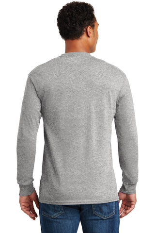 Gildan Heavy Cotton 100% Cotton Long Sleeve T-Shirt (Sport Grey*)