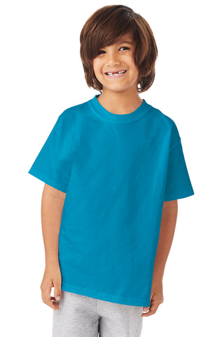 Hanes Youth Authentic 100% Cotton T-Shirt (Deep Royal)