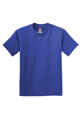 Hanes Youth Authentic 100% Cotton T-Shirt (Deep Royal)