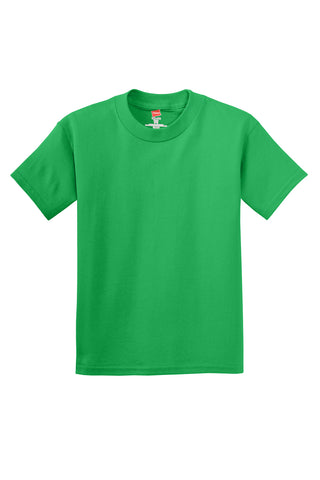Hanes Youth Authentic 100% Cotton T-Shirt (Kelly Green)