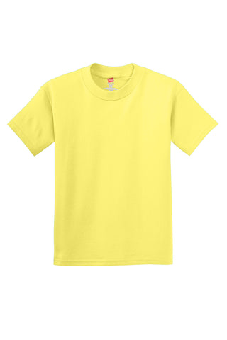 Hanes Youth Authentic 100% Cotton T-Shirt (Yellow)