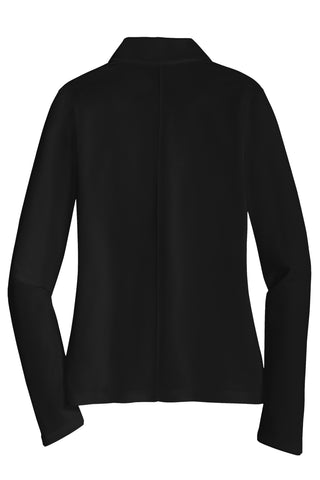 Nike Ladies Long Sleeve Dri-FIT Stretch Tech Polo (Black)