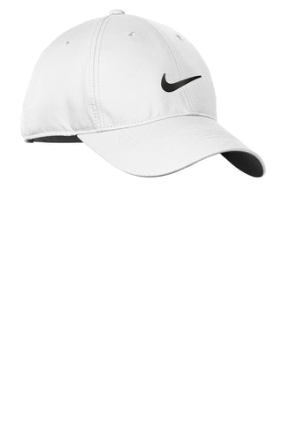 Nike Dri-FIT Swoosh Front Cap (White/ Black)