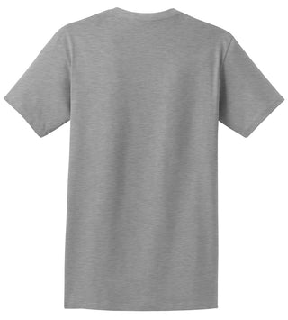 Hanes Authentic 100% Cotton T-Shirt with Pocket (Light Steel)