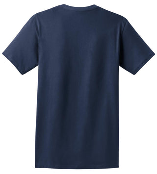 Hanes Authentic 100% Cotton T-Shirt with Pocket (Navy)