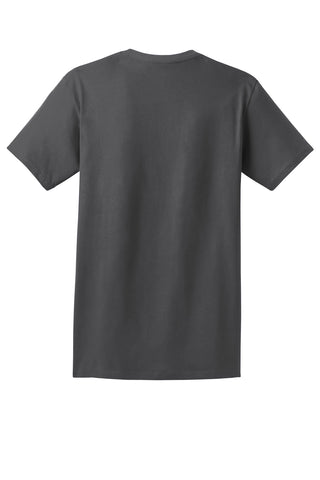 Hanes Authentic 100% Cotton T-Shirt with Pocket (Smoke Grey)