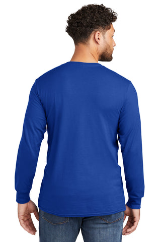 Jerzees Premium Blend Ring Spun Long Sleeve T-Shirt (Royal)