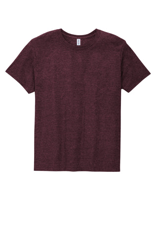 Jerzees Premium Blend Ring Spun T-Shirt (Maroon Heather)