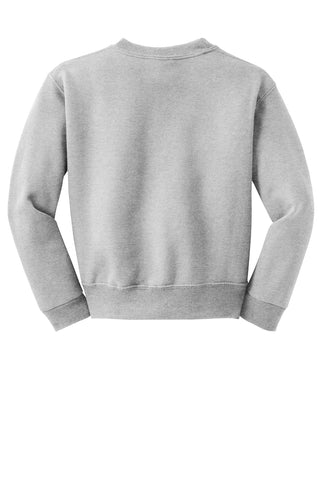 Jerzees Youth NuBlend Crewneck Sweatshirt (Ash)