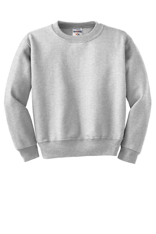 Jerzees Youth NuBlend Crewneck Sweatshirt (Ash)