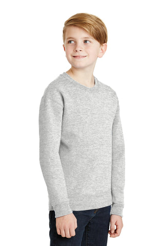 Jerzees Youth NuBlend Crewneck Sweatshirt (Ash)