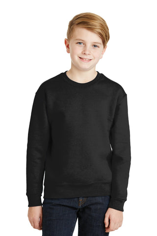 Jerzees Youth NuBlend Crewneck Sweatshirt (Black)