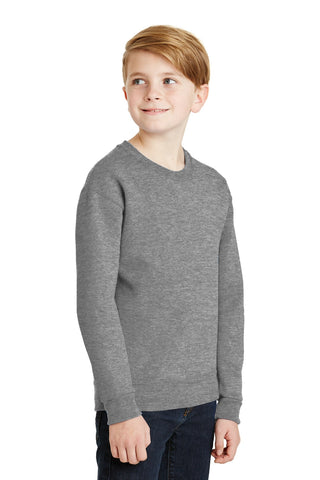 Jerzees Youth NuBlend Crewneck Sweatshirt (Oxford)