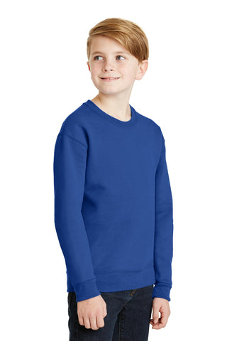 Jerzees Youth NuBlend Crewneck Sweatshirt (Royal)