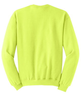 Jerzees NuBlend Crewneck Sweatshirt (Safety Green)