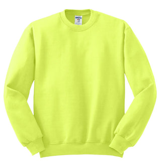 Jerzees NuBlend Crewneck Sweatshirt (Safety Green)