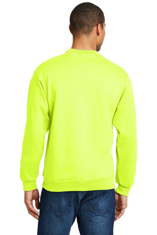 Jerzees NuBlend Crewneck Sweatshirt (Safety Green)