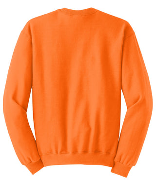 Jerzees NuBlend Crewneck Sweatshirt (Safety Orange)