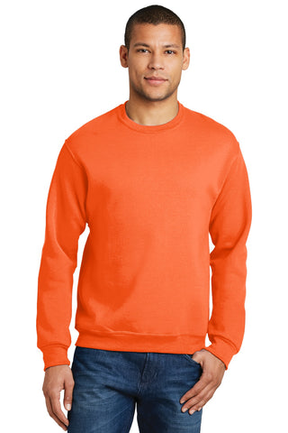 Jerzees NuBlend Crewneck Sweatshirt (Safety Orange)