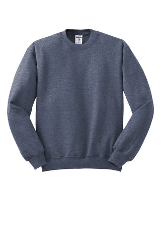 Jerzees NuBlend Crewneck Sweatshirt (Vintage Heather Navy)