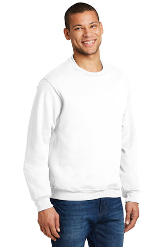 Jerzees NuBlend Crewneck Sweatshirt (White)