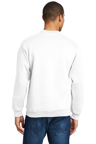 Jerzees NuBlend Crewneck Sweatshirt (White)