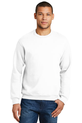 Jerzees NuBlend Crewneck Sweatshirt (White)