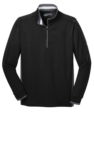 Nike Dri-FIT 1/2-Zip Cover-Up (Black/ Dark Grey/ White)