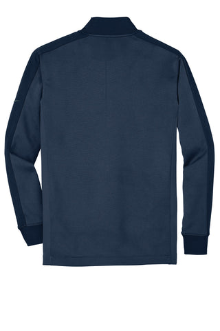 Nike Dri-FIT 1/2-Zip Cover-Up (Midnight Navy Heather/ Midnight Navy)