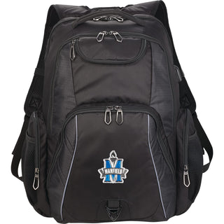 Printwear Rainier TSA 17" Computer Backpack (Black)