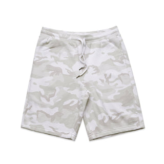 AS Colour Mens Stadium Shorts 20" (White Camo)