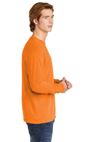 COMFORT COLORS Heavyweight Ring Spun Long Sleeve Tee (Burnt Orange)