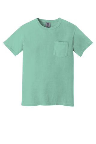 COMFORT COLORS Heavyweight Ring Spun Pocket Tee (Chalky Mint)