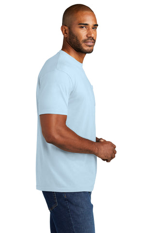 COMFORT COLORS Heavyweight Ring Spun Pocket Tee (Chambray)