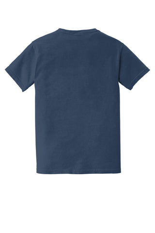 COMFORT COLORS Heavyweight Ring Spun Pocket Tee (China Blue)