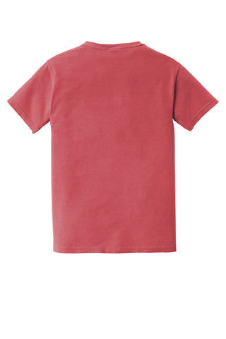 COMFORT COLORS Heavyweight Ring Spun Pocket Tee (Crimson)