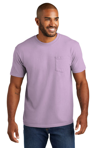 COMFORT COLORS Heavyweight Ring Spun Pocket Tee (Orchid)
