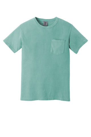 COMFORT COLORS Heavyweight Ring Spun Pocket Tee (Seafoam)