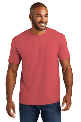 COMFORT COLORS Heavyweight Ring Spun Pocket Tee (Watermelon)